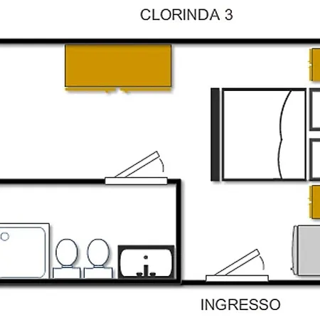 Clorinda - Immobilevante Oda ve Kahvaltı Ponza